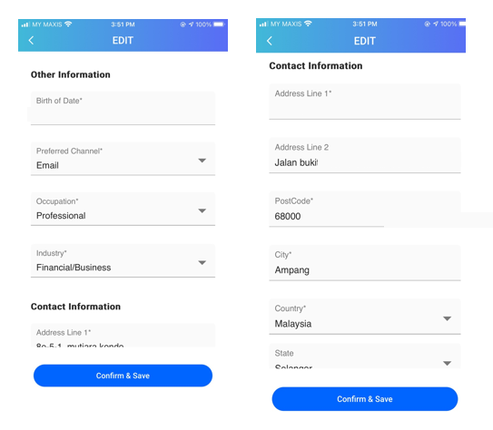 Tng ewallet change number